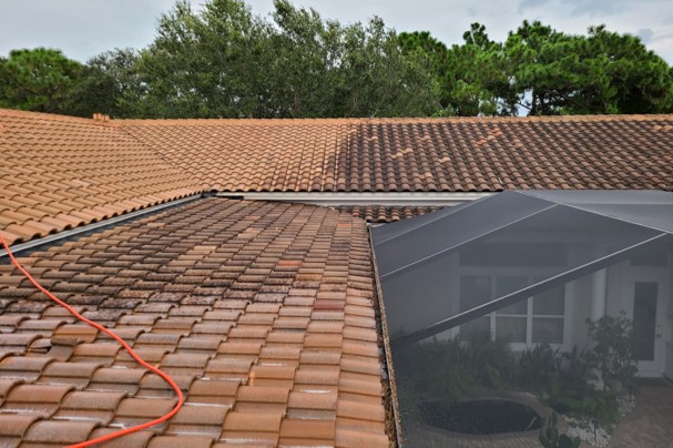 Nettoyage de toiture