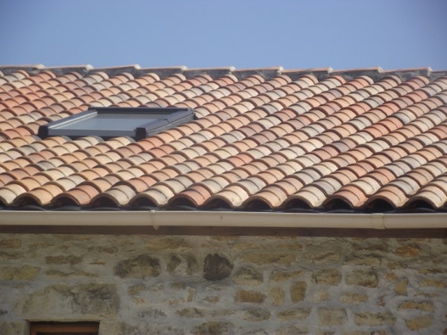 Toiture en tuiles